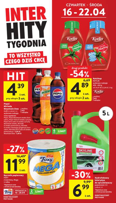 Intermarche - gazetka promocyjna Gazetka od czwartku 16.04 do środy 22.04 - strona 6