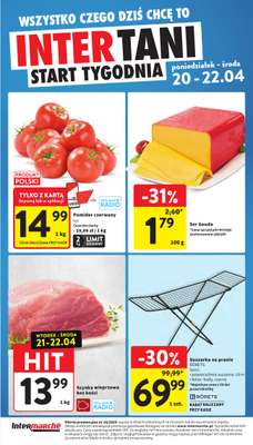 Intermarche - gazetka promocyjna Gazetka od czwartku 16.04 do środy 22.04 - strona 44