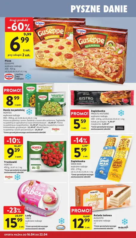 Intermarche - gazetka promocyjna Gazetka od czwartku 16.04 do środy 22.04 - strona 20