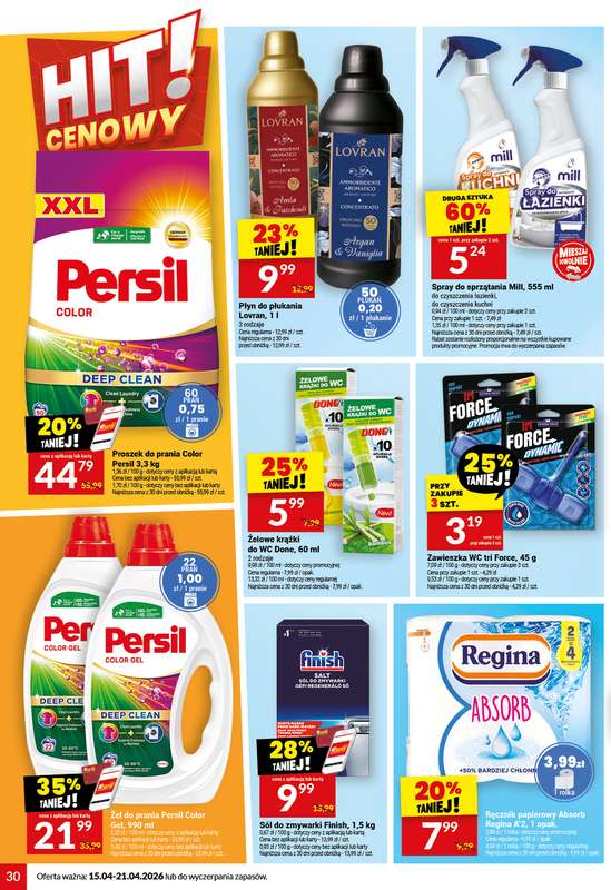 Twój Market - gazetka promocyjna Gazetka od środy 15.04 do wtorku 21.04 - strona 30