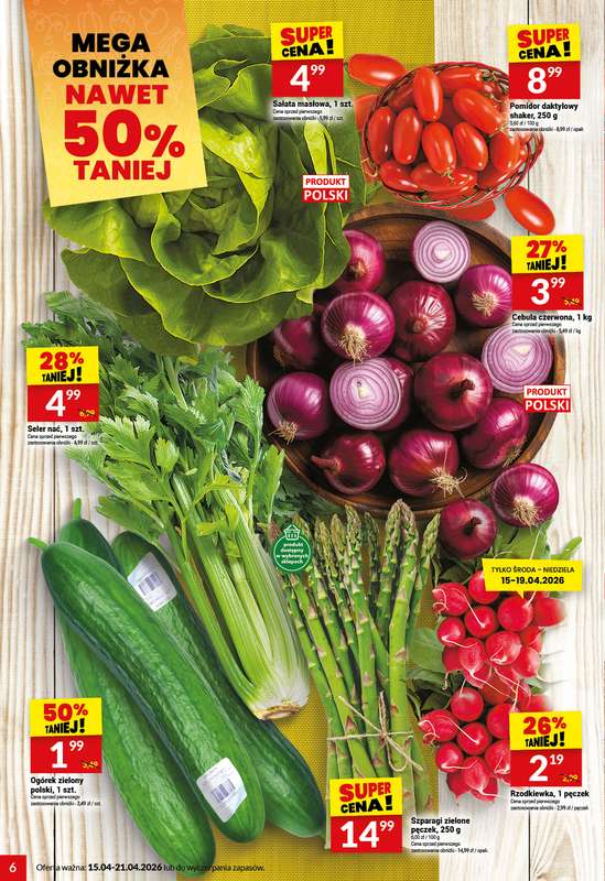 Twój Market - gazetka promocyjna Gazetka od środy 15.04 do wtorku 21.04 - strona 6