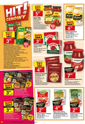 Twój Market - gazetka promocyjna Gazetka od środy 15.04 do wtorku 21.04 - strona 20