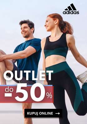 Adidas - gazetka promocyjna Outlet do -50% od wtorku 14.04 do czwartku 23.04
