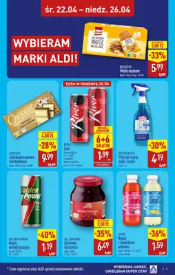 Aldi - gazetka promocyjna Gubin, ul. 3-maja 8: WIELKIE OTWARCIE już w ŚRODĘ: 22.04! od środy 22.04 do niedzieli 26.04 - strona 7