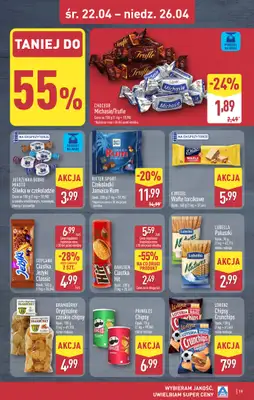 Aldi - gazetka promocyjna Gubin, ul. 3-maja 8: WIELKIE OTWARCIE już w ŚRODĘ: 22.04! od środy 22.04 do niedzieli 26.04 - strona 19