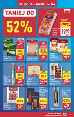 Aldi - gazetka promocyjna Gubin, ul. 3-maja 8: WIELKIE OTWARCIE już w ŚRODĘ: 22.04! od środy 22.04 do niedzieli 26.04 - strona 15