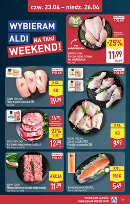Aldi - gazetka promocyjna Gubin, ul. 3-maja 8: WIELKIE OTWARCIE już w ŚRODĘ: 22.04! od środy 22.04 do niedzieli 26.04 - strona 29