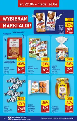 Aldi - gazetka promocyjna Gubin, ul. 3-maja 8: WIELKIE OTWARCIE już w ŚRODĘ: 22.04! od środy 22.04 do niedzieli 26.04 - strona 10