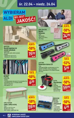 Aldi - gazetka promocyjna Gubin, ul. 3-maja 8: WIELKIE OTWARCIE już w ŚRODĘ: 22.04! od środy 22.04 do niedzieli 26.04 - strona 20