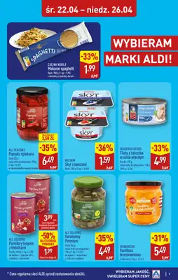 Aldi - gazetka promocyjna Gubin, ul. 3-maja 8: WIELKIE OTWARCIE już w ŚRODĘ: 22.04! od środy 22.04 do niedzieli 26.04 - strona 9