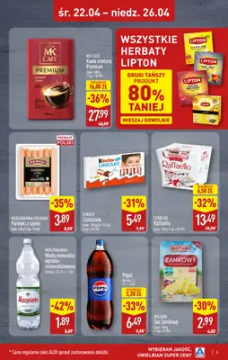 Aldi - gazetka promocyjna Gubin, ul. 3-maja 8: WIELKIE OTWARCIE już w ŚRODĘ: 22.04! od środy 22.04 do niedzieli 26.04 - strona 5
