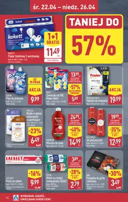 Aldi - gazetka promocyjna Gubin, ul. 3-maja 8: WIELKIE OTWARCIE już w ŚRODĘ: 22.04! od środy 22.04 do niedzieli 26.04 - strona 24