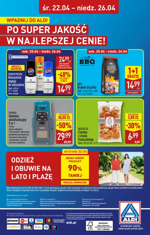Aldi - gazetka promocyjna Gubin, ul. 3-maja 8: WIELKIE OTWARCIE już w ŚRODĘ: 22.04! od środy 22.04 do niedzieli 26.04 - strona 32