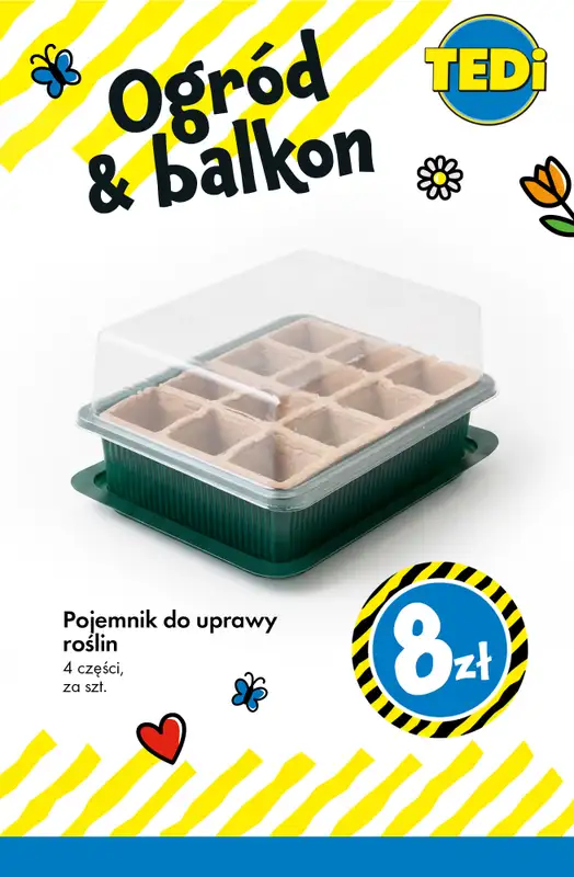 Tedi - gazetka promocyjna Ogród & balkon! od wtorku 14.04  - strona 9