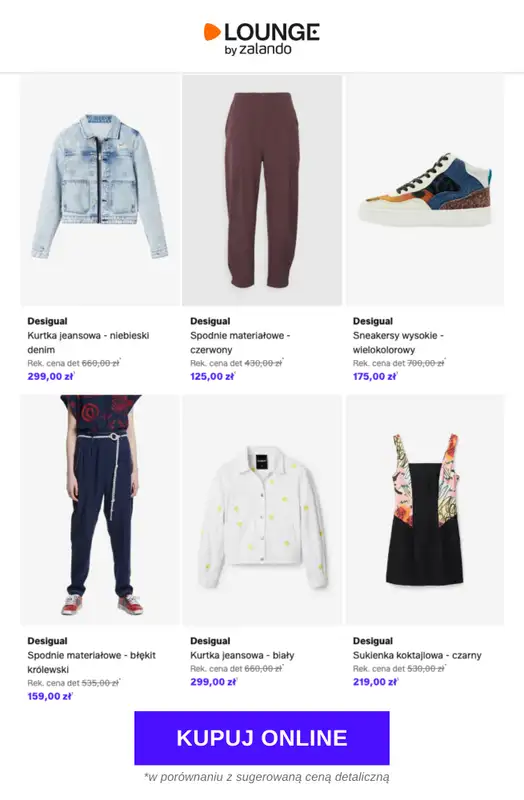 Lounge by Zalando - gazetka promocyjna Specjalne okazje: Desigual od wtorku 14.04 do czwartku 16.04 - strona 9