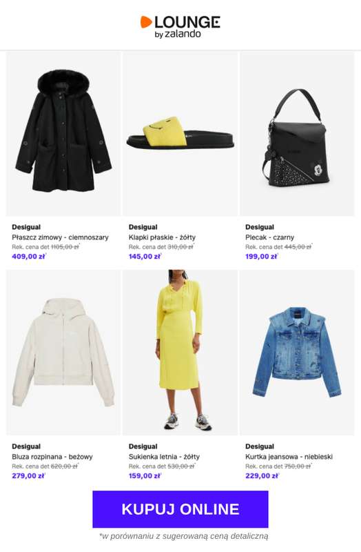 Lounge by Zalando - gazetka promocyjna Specjalne okazje: Desigual od wtorku 14.04 do czwartku 16.04 - strona 7