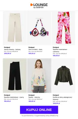 Lounge by Zalando - gazetka promocyjna Specjalne okazje: Desigual od wtorku 14.04 do czwartku 16.04 - strona 3
