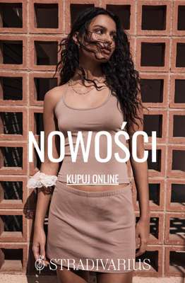 Stradivarius - gazetka promocyjna Nowości od wtorku 14.04 do poniedziałku 20.04