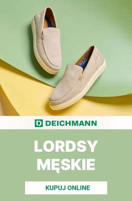 Deichmann - gazetka promocyjna Lordsy i mokasyny męskie od wtorku 14.04 