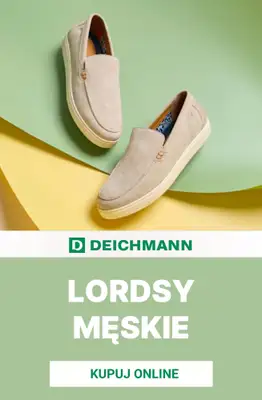 Deichmann - gazetka promocyjna Lordsy i mokasyny męskie od wtorku 14.04 