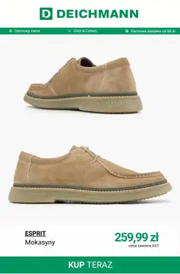 Deichmann - gazetka promocyjna Lordsy i mokasyny męskie od wtorku 14.04  - strona 5