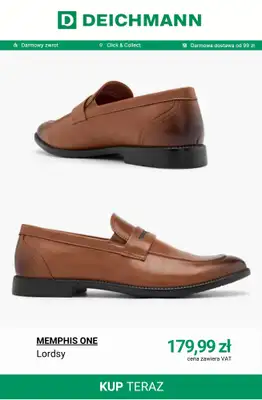 Deichmann - gazetka promocyjna Lordsy i mokasyny męskie od wtorku 14.04  - strona 9