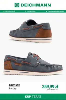 Deichmann - gazetka promocyjna Lordsy i mokasyny męskie od wtorku 14.04  - strona 8