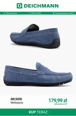 Deichmann - gazetka promocyjna Lordsy i mokasyny męskie od wtorku 14.04  - strona 6
