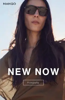 Mango - gazetka promocyjna NEW NOW od wtorku 14.04 do środy 22.04
