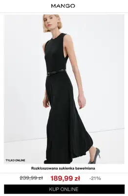 Mango - gazetka promocyjna Sukienki na PROMOCJI od wtorku 14.04 do wtorku 21.04 - strona 7