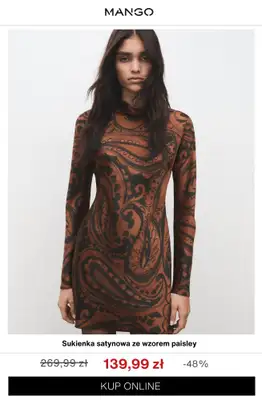 Mango - gazetka promocyjna Sukienki na PROMOCJI od wtorku 14.04 do wtorku 21.04 - strona 9