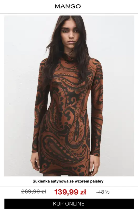 Mango - gazetka promocyjna Sukienki na PROMOCJI od wtorku 14.04 do wtorku 21.04 - strona 9