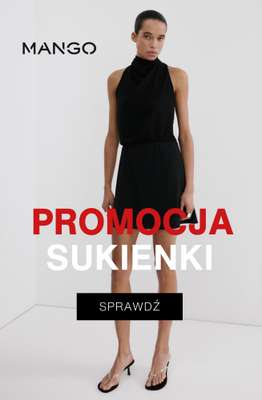 Mango - gazetka promocyjna Sukienki na PROMOCJI od wtorku 14.04 do wtorku 21.04