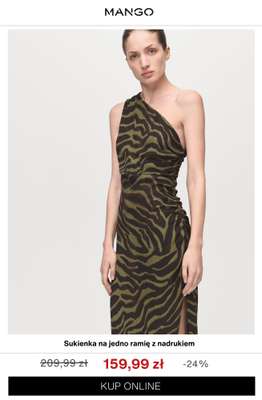 Mango - gazetka promocyjna Sukienki na PROMOCJI od wtorku 14.04 do wtorku 21.04 - strona 4
