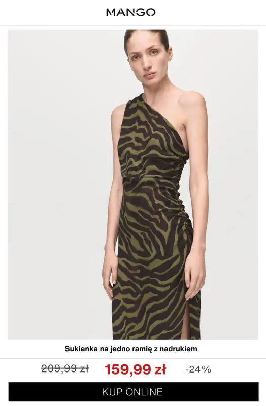 Mango - gazetka promocyjna Sukienki na PROMOCJI od wtorku 14.04 do wtorku 21.04 - strona 4