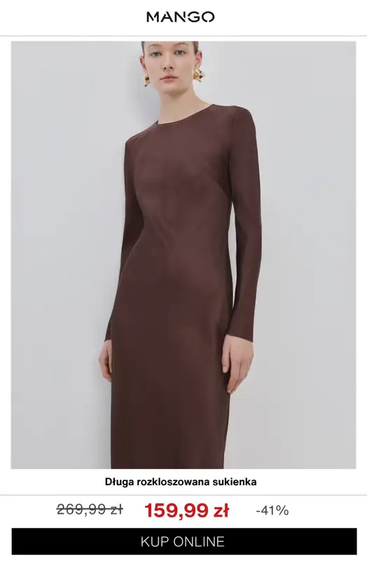 Mango - gazetka promocyjna Sukienki na PROMOCJI od wtorku 14.04 do wtorku 21.04 - strona 2