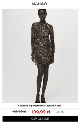 Mango - gazetka promocyjna Sukienki na PROMOCJI od wtorku 14.04 do wtorku 21.04 - strona 6