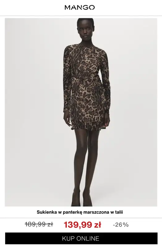 Mango - gazetka promocyjna Sukienki na PROMOCJI od wtorku 14.04 do wtorku 21.04 - strona 6