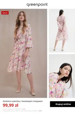 Greenpoint - gazetka promocyjna Sukienki z wyprzedaży od wtorku 14.04  - strona 4