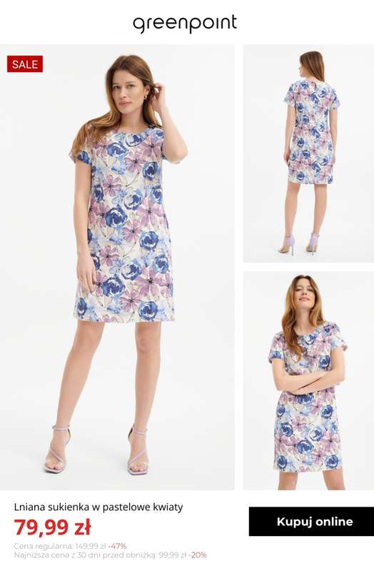 Greenpoint - gazetka promocyjna Sukienki z wyprzedaży od wtorku 14.04  - strona 8