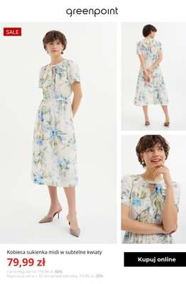Greenpoint - gazetka promocyjna Sukienki z wyprzedaży od wtorku 14.04  - strona 3
