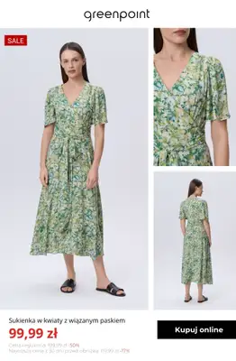 Greenpoint - gazetka promocyjna Sukienki z wyprzedaży od wtorku 14.04  - strona 5