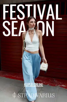 Stradivarius - gazetka promocyjna Festival Season od wtorku 14.04 do poniedziałku 20.04