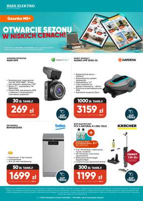 Max Elektro - gazetka promocyjna Gazetka od wtorku 14.04 do poniedziałku 27.04
