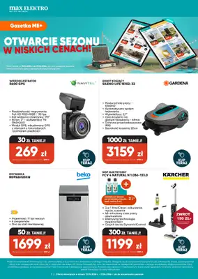 Max Elektro - gazetka promocyjna Gazetka od wtorku 14.04 do poniedziałku 27.04