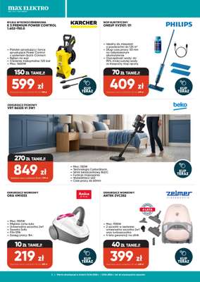 Max Elektro - gazetka promocyjna Gazetka od wtorku 14.04 do poniedziałku 27.04 - strona 2