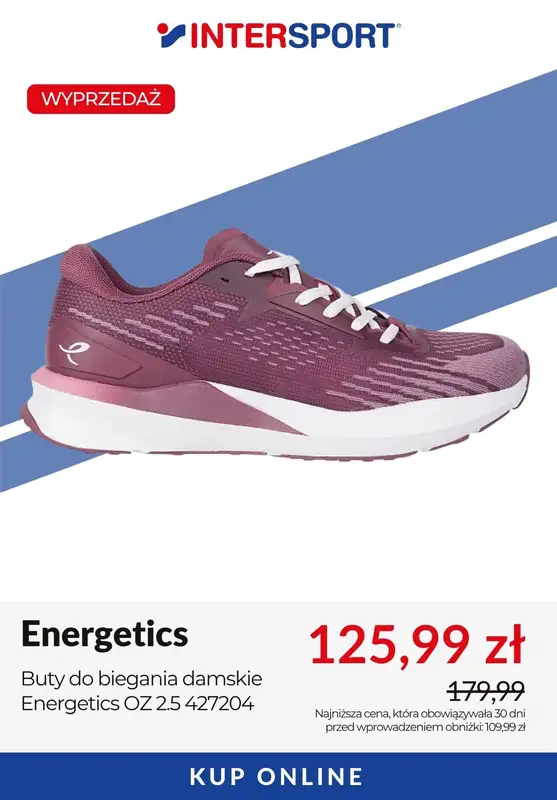 Intersport - gazetka promocyjna Wyprzedaż - buty do biegania od wtorku 14.04 do poniedziałku 27.04 - strona 2
