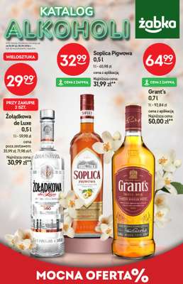 Żabka - gazetka promocyjna Katalog alkoholowy od środy 15.04 do wtorku 28.04