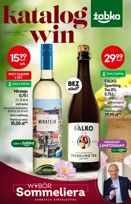 Żabka - gazetka promocyjna Katalog win od środy 15.04 do wtorku 28.04