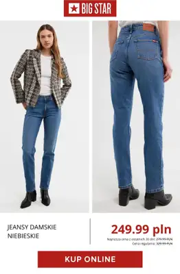 BIG STAR - gazetka promocyjna Jeansy i spodnie damskie w super cenach! od wtorku 14.04  - strona 2
